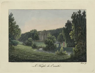 Vue du Temple de l