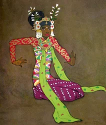 Danseuse balinaise classique