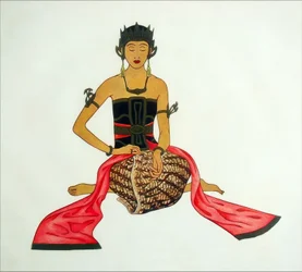Danseuse javanaise classique