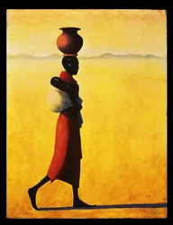 Femme Marchant, 1990