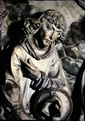 Tombe de Henri II (973-1024) et de sa femme Kunigunde, détail de Saint Laurent