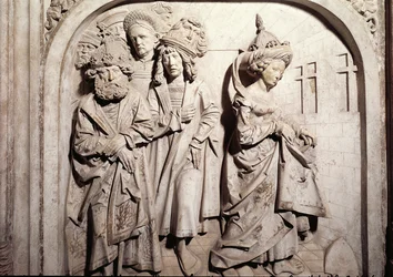 Tombeau de Henri II et de sa femme Cunégonde, détail de l