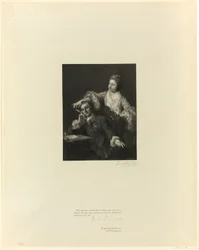 Garrick et sa femme, des Maîtres anglais anciens