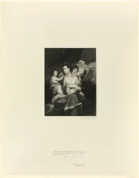Lady Cockburn et sa famille, des Maîtres anglais anciens