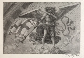 Maîtres italiens anciens : Ange sonnant de la trompette, 1888-1892