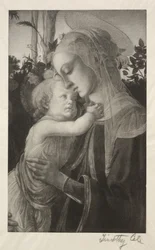 Vieux maîtres italiens : Madone et enfant, 1890