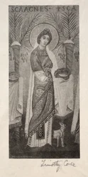 Vieux maîtres italiens : Sainte Agnès