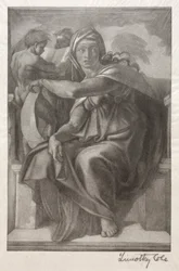 Maîtres italiens anciens : La Sibylle delphique, 1890
