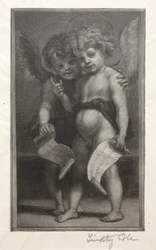 Vieux maîtres italiens : Deux anges enfants