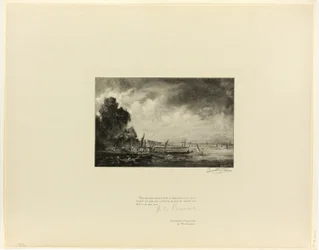 Pont de Waterloo (une esquisse), de Old English Masters