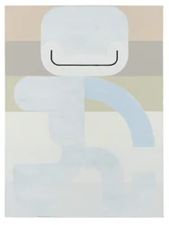 Snow Boy, 2018 (latex et émail sur toile)
