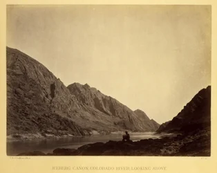 Iceberg Cañon, fleuve Colorado, vue d