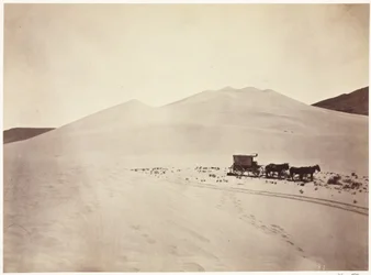 Dunes de sable, désert de Carson, Nevada