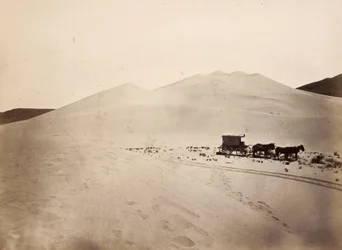 Dunes de sable, désert de Carson, Nevada