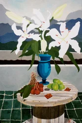 Lys, citron vert et litchi, 2004