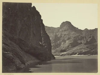 Black Cañon, fleuve Colorado, vue vers l