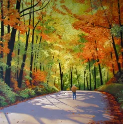 Walking Together, 2017 (acrylique sur toile)