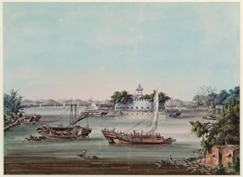 Fort de Dahuangjiao, Rivière des Perles