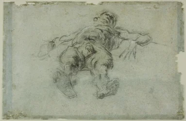 Nu masculin couché, raccourci