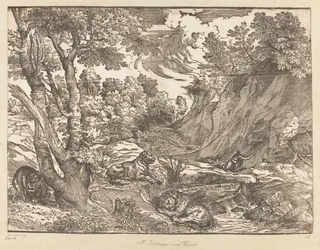 Paysage avec saint Jérôme