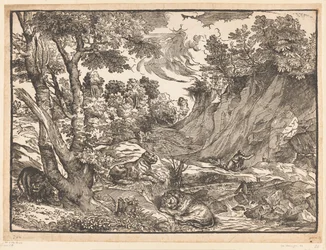 Paysage avec saint Jérôme