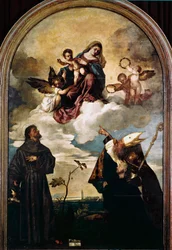 Madonna en gloire avec l