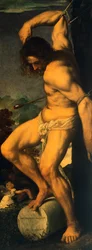 Saint Sébastien (détail)