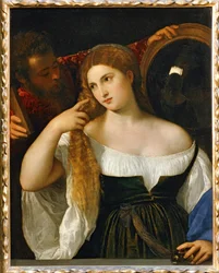 La fille et le miroir ...