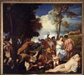 Arrivée de Bacchus sur l