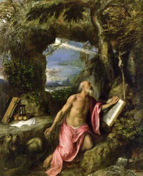 Saint Jérôme pénitent, vers 1575
