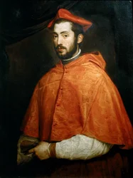 Portrait du cardinal Alessandro Farnese, 1545-1546