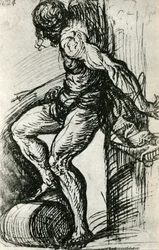 Esquisse pour le Saint Sébastien, vers 1518