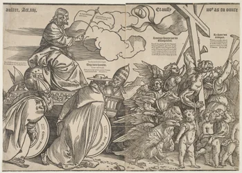 Trompettes et le Char de Christ, c.1511