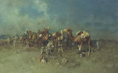 Une caravane arabe