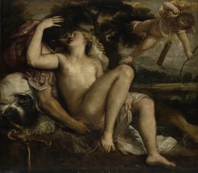 Mars, Vénus et Cupidon, vers 1530