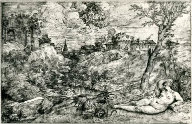 Médor et Angélique ou Jason et Médée, vers 1535-1545, 1937