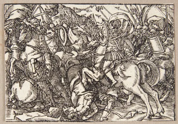 M. Decius mène les Romains dans la bataille contre les Latins