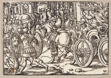 Le triomphe de Scipion à Rome