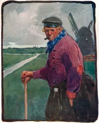 Un Volendamer, 19ème siècle, 1914-1915