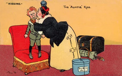 Le baiser de la tante