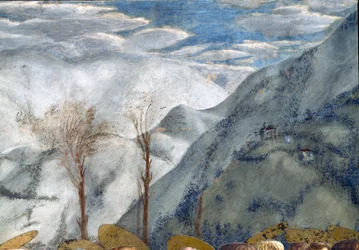 Scène de montagne, Chapelle Brancacci