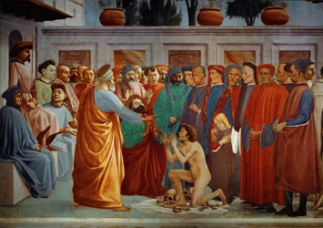 Saint Pierre ressuscite le fils de Teophil, préfet d