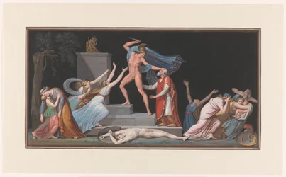 La mort de Priam