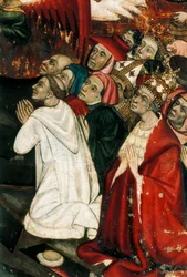 Le Jugement dernier, détail du retable provenant de l