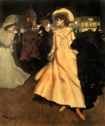 Sortie du Moulin Rouge, 1901-1902