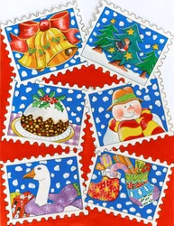 Timbres de Noël