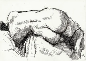 Étude de figure sensuelle