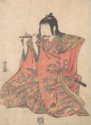 Poupée représentant un garçon jouant de la flûte, vers 1780