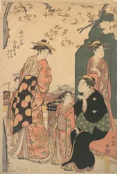 Portrait de la courtisane Nioteru de l