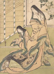 La Troisième Princesse Onna San no Miya, vers 1781-89